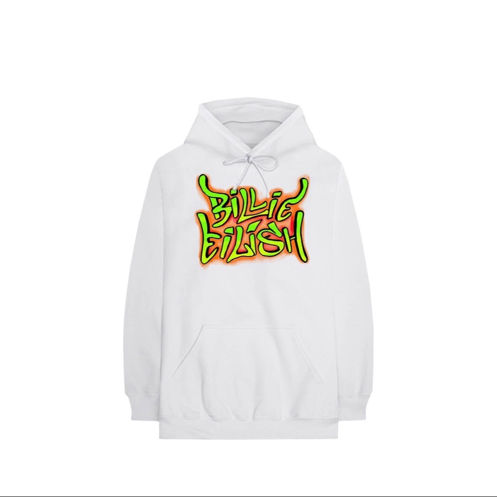 White Billie Eilish Sweatshirt